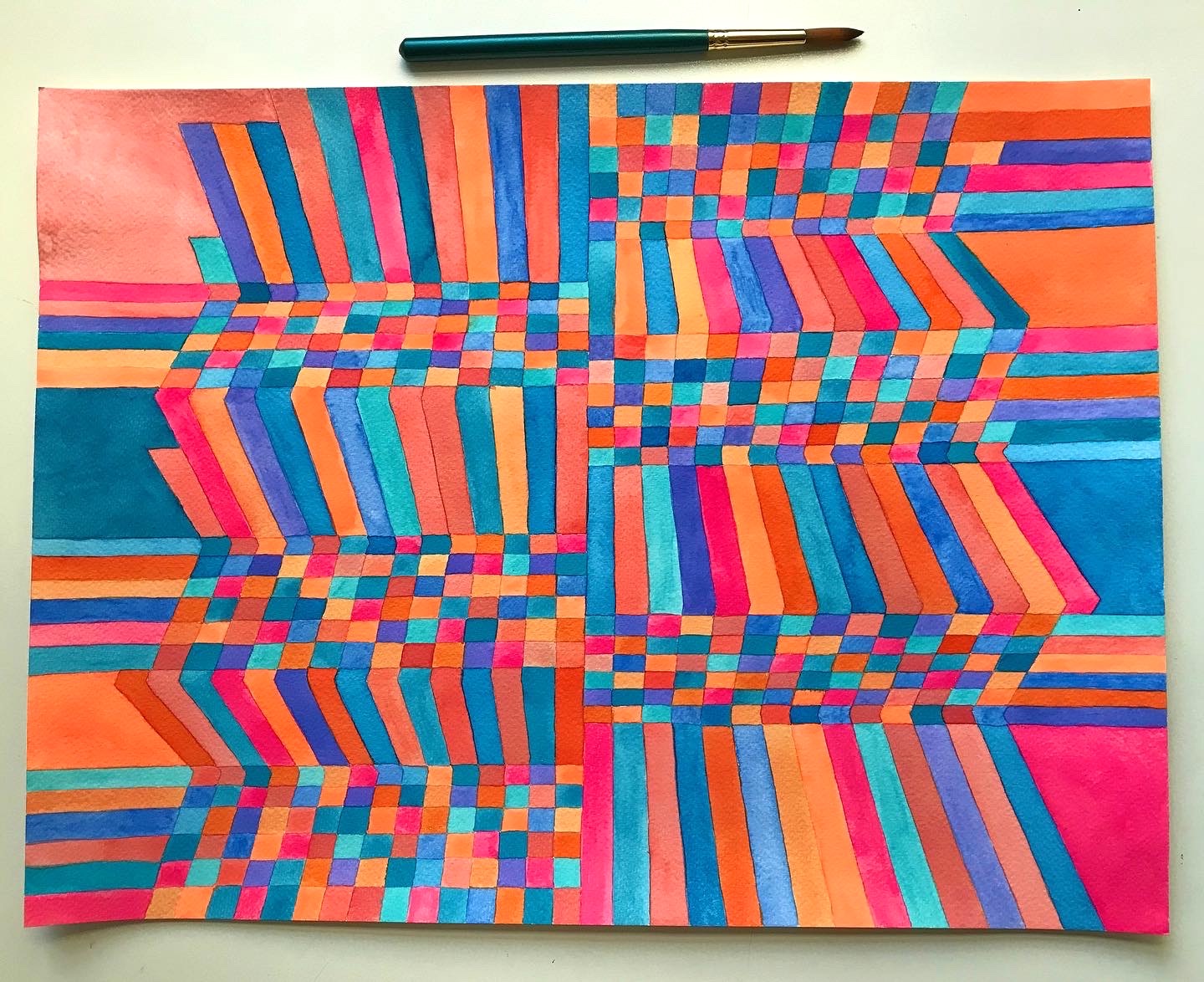 Escadas_2020, aquarela, Mirian Perez, pintura, artr, arte contemporanea, papel, arquitetura